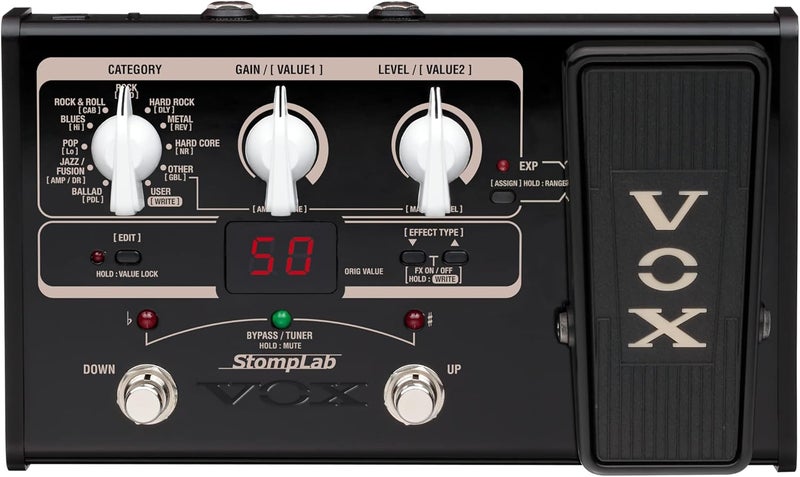 VOX STOMPLAB2G Modeling Guitar Multi-Effects Pedal - Image 1